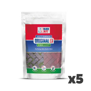 Original Pro 40m² - Block Blitz - Hard Surface Cleaner - 800g - Pack of 5 Original Pro 40m² - Block Blitz - Hard Surface Cleaner - 800g - Pack of 5