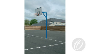 Heavy Duty Basketball Goals with Steel Backboards Full Set - BAS-029