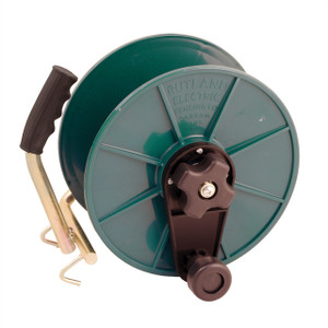 Guide reel in green for stringing out pitches for line marking. Guide reel in green for stringing out pitches for line marking.