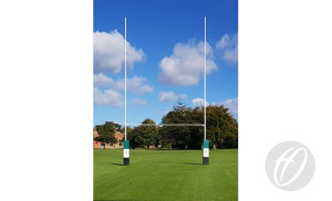 Aluminium Rugby Posts - 10m Socketed - RUG-200