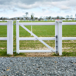 Duralock - Post and 2 Rail Gate Single 1.5m