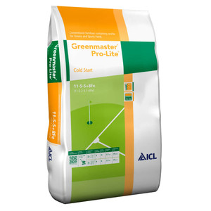 Greenmaster Pro-Lite Cold Start 11-5-5 Granular Fertiliser, pack size 25kg. Use bewteen February to June with a 6 weeks longevity. Greenmaster Pro-Lite Cold Start 11-5-5 Granular Fertiliser, pack size 25kg. Use bewteen February to June with a 6 weeks longevity.
