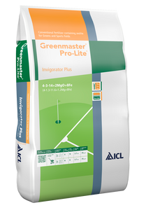 Greenmaster Pro Lite Invigorator Plus 4-3-14 + 2MgO + 8Fe from ICL Greenmaster Pro Lite Invigorator Plus 4-3-14 + 2MgO + 8Fe from ICL