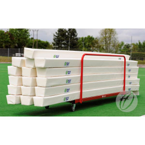 Hockey Rebound Storage Trolley Hockey Rebound Storage Trolley