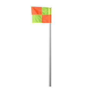 White Pro Flex 50mm Pole with Flag, Socket & Lid 1 White Pro Flex 50mm Pole with Flag, Socket & Lid 1