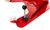 A close up image of the Floor fixed competition volleyball posts thick steel base floor fitting