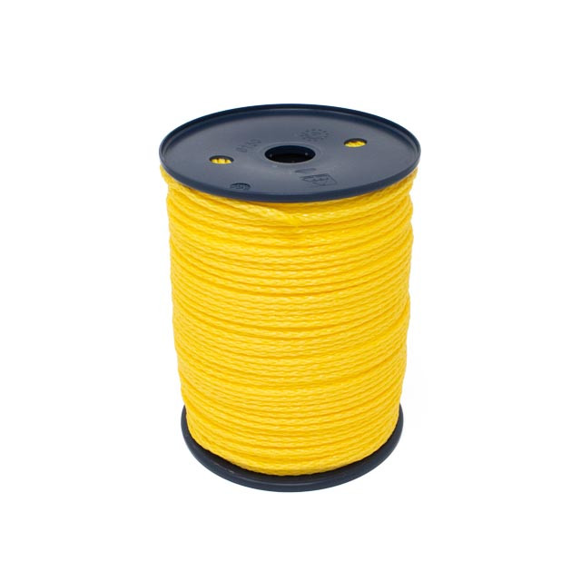 Yellow 200 Metre String Line to string out pitches for line marking, used with the guide reel.