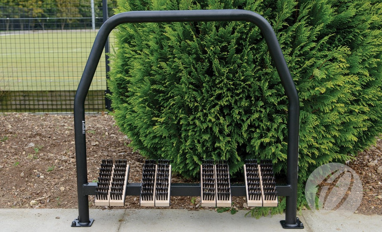 2 Person Fixed Angled Boot Wipers - BWP-048