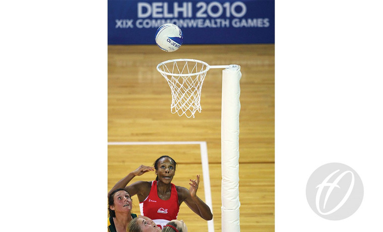 Competition White Netball Nets - NBL-035