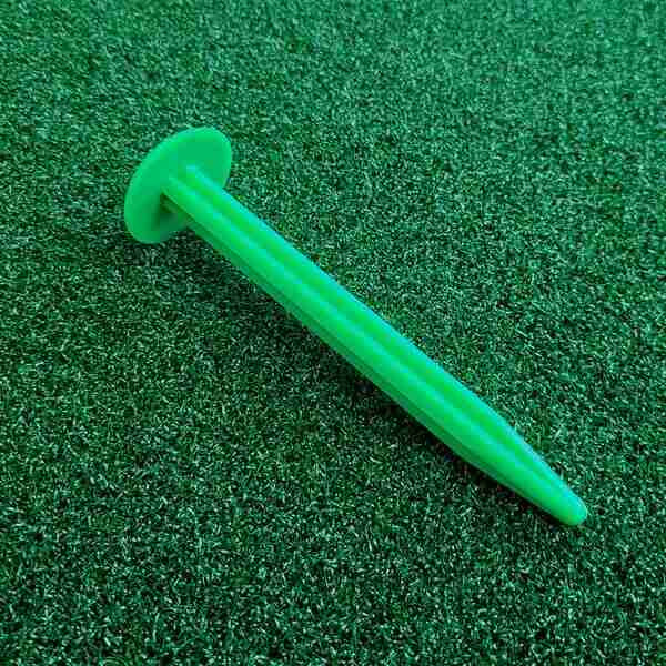 5 Inch Mushroom Pegs (Green) - Pack of 100