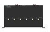 LFC-CH12-DD - 12 slot chassis top view (two DC48V power supplies are installed)