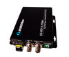 RB-3GSDI-01-T 3G SDI over fiber transmitter single strand with RS485 channel transport, SMPTE 424M, Industrial hardened