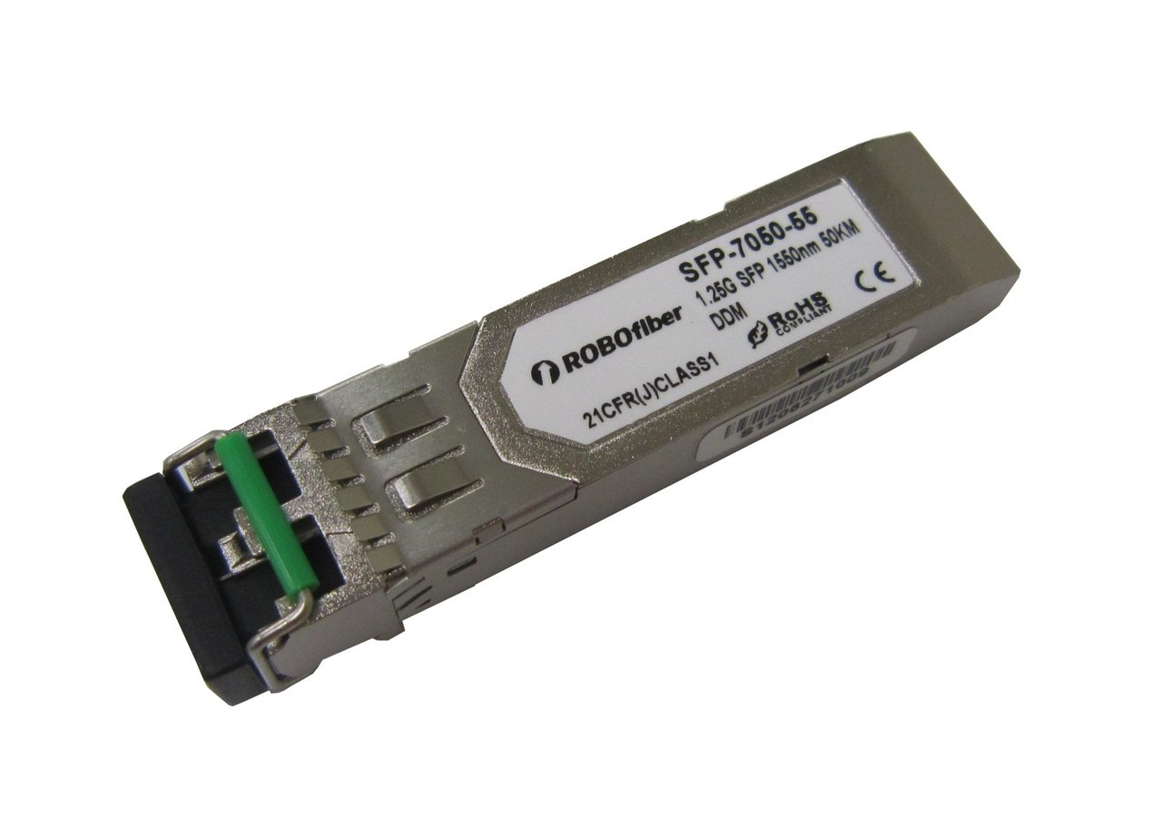 SFP-7050-55 - Gigabit single-mode SFP transceiver, 1000Base-ZX