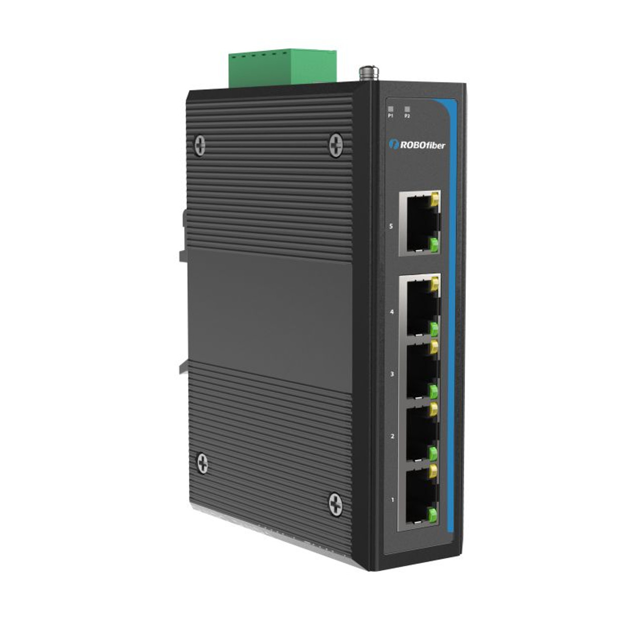 5 Port Industrial Gigabit Ethernet Switch