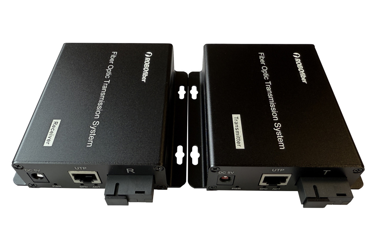 RB-2FXSFXO-ETH Two POTS RJ11 and Ethernet data over one strand of fiber telephone line extender SET of TWO