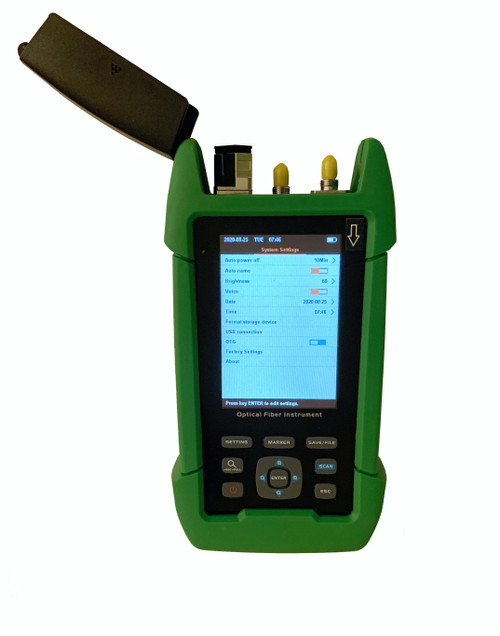 OTDR-3201 - Optical Time Domain Reflectometer - includes Power Meter, Laser Source and VFL 1mW - front and top open