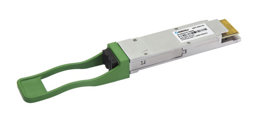 QSFP-DD 400G FR4 optical transceiver, single-mode 4 CWDM channels, 2Km reach over SMF, LC connectors, QSFP-40002-FR4