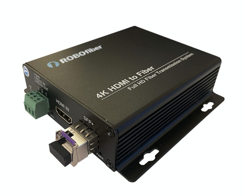 RB-4KHDMI-T 4K HDMI over fiber transmitter single strand with RS232 reverse path transport