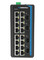 HGW-1604SM Gigabit Ethernet Industrial switch with Gigabit fiber ports front view