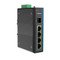 HGW-401S Gigabit Ethernet Industrial switch for extreme temperatures, -40 to +75 Celsius