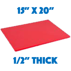 Red Standard Cutting Board - 15 x 20