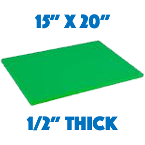 Green Standard Cutting Board - 15 x 20