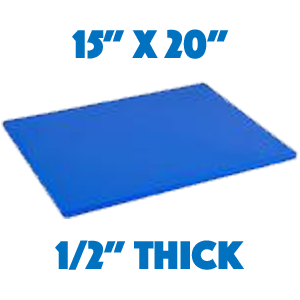 Blue Standard Cutting Board - 15 x 20