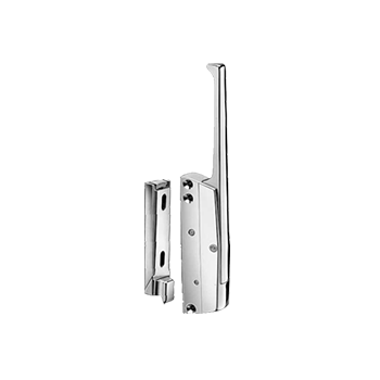 Kason 0172 Magnetic Latch Offset - Polished Chrome - Cylinder Lock - 10172BC0006