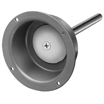 Kason 0489 Narrow Recessed Inside Release Handle - 4" - 10489A00400