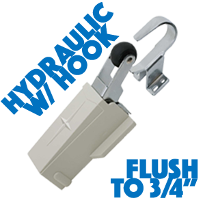 Kason 1093 Hydraulic Door Closer - Flush to 3/4" - 11093000004