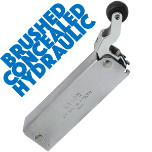 Kason 1094 Hydraulic Door Closers - Concealed Brushed Chrome - 11094000012