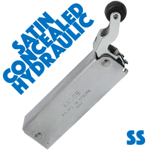 Kason 1094 Hydraulic Door Closer - Concealed Stainless Steel - 11094000093