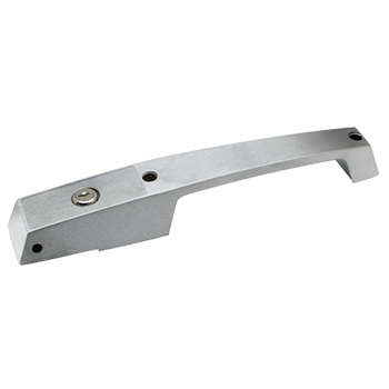 Kason 1239 Pacesetter Locking Handle - Polished Chrome - No Panel - 11239CV0005