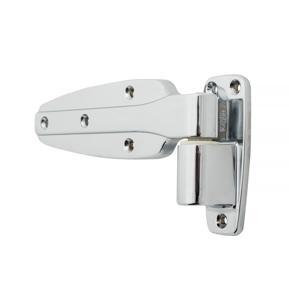 Kason 1245 Reversible Cam-Rise Hinge - 1 1/4" - Polished Chrome - 11245000044