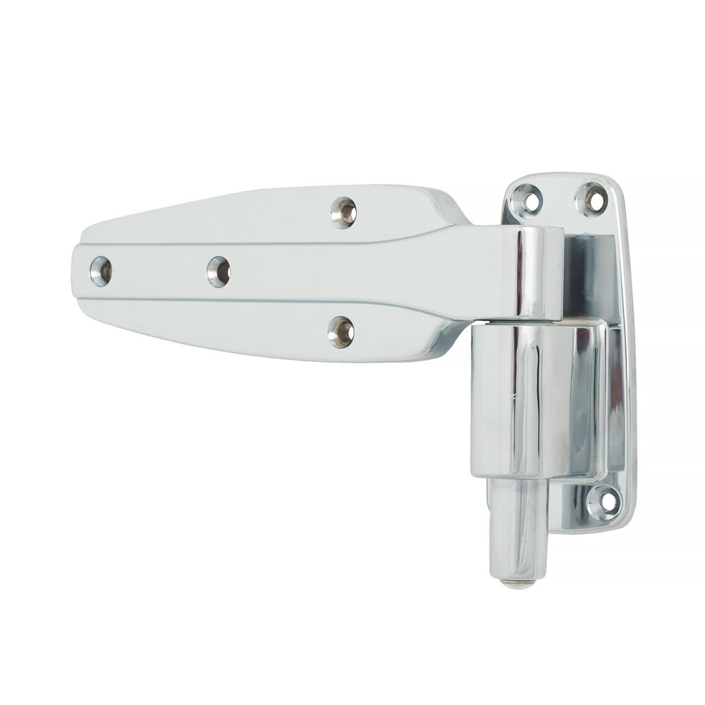 Kason 1248 Spring Assisted Hinge - Polished Chrome - 1 5/8" - 11248000025