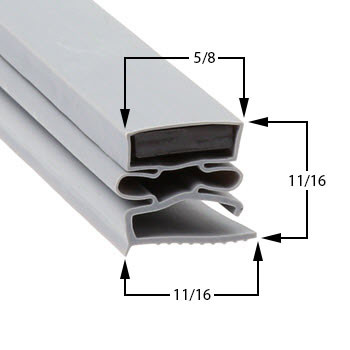 21 3/8 x 59 5/16 Cres Cor Gasket