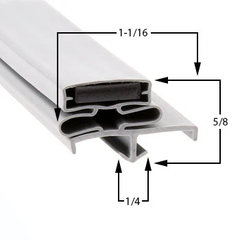 28 1/8 x 53 3/4 Beverage-Air  Gasket