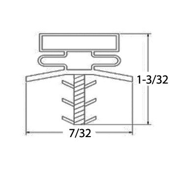 50 1/2 x 78 1/2 Brown  Gasket - thumbnail 2