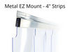 4" - Custom Strip Curtain Kit