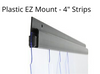 4" - Custom Strip Curtain Kit