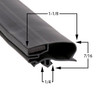 28 x 72 11/16 Anthony  Gasket