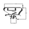 23 1/2 x 61 Hoshizaki Gasket
