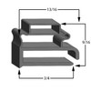 21 3/4 x 27 1/4 Delfield Gasket