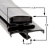 23 1/2 x 32 1/2 Glastender  Gasket