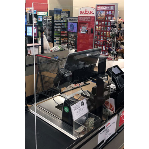 Custom Size Acrylic Safety Barrier Keep Your Cool!