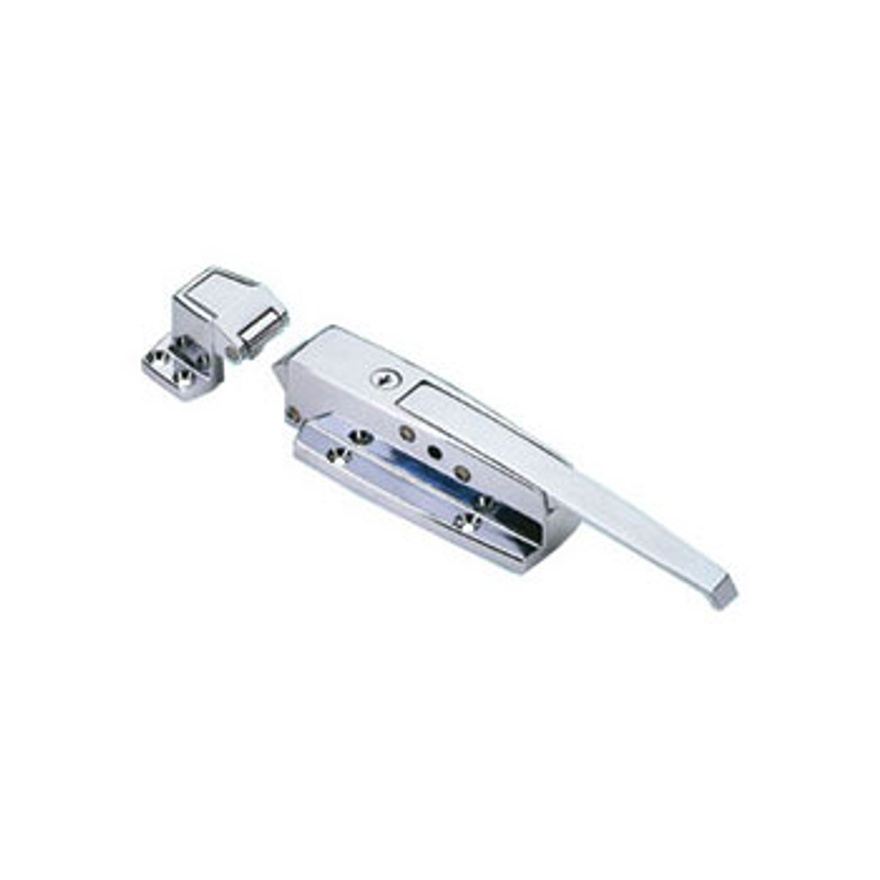 Generic Cooler/Freezer Latch and Strike, 3/4 to 1 5/8 Offset with Lock