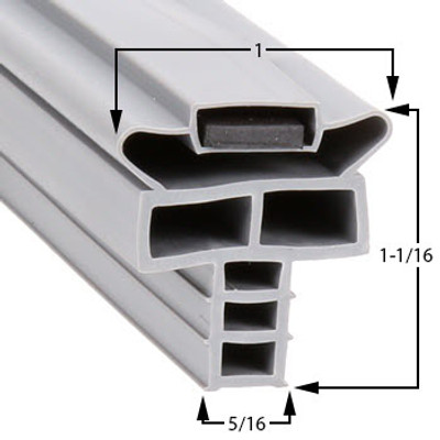 10 3/8 x 21 7/8 Randell  Gasket