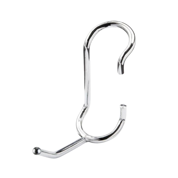 2 Inch All Purpose Hook - Chrome - 5-Pack (SPH620)