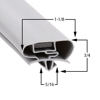 23 1/2 x 61 Hoshizaki Gasket