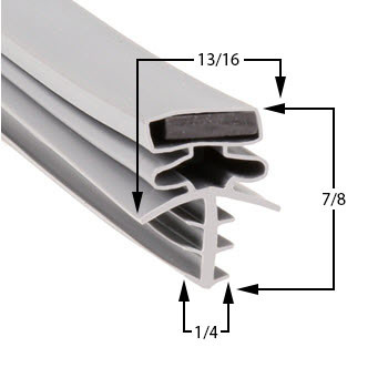 36 3/8 x 82 15/16 Imperial Brown Gasket